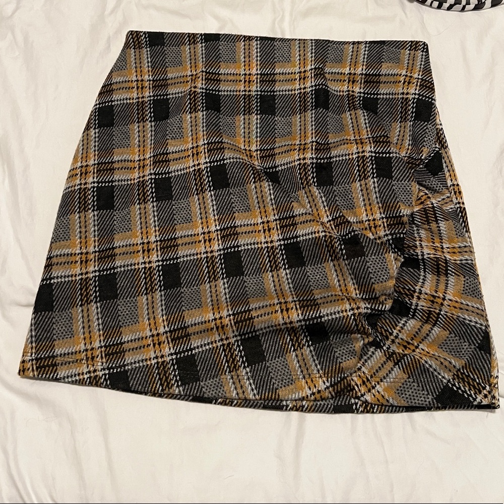 Urban Outfitters Plaid Mini Skirt